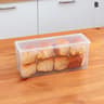 Bread Storage Container Plastic Bread Box Reusable Loaf Cake Bin Fresh Bread Refrigerator Dispenser 6