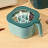 Large Capacity Seasoning Box With A Lid And Spoons Comes With Four Spoons For In The Home Kitchen F 6