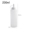 Condiment Squeeze Bottles For Salad Sauce Mustard Mayo Olive Oil Storage Kitchen Supplies 6