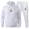 Jogging Fitness Sportswear Set Long For Men Sleeve Sweatshirt  Casual Pants 2Piece Set 4
