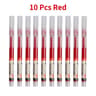 Kawaii Needle Type Gel Pens Set HighQuality Liquid Ballpoint Pens For School Office 4