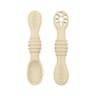 Training Spoon Feeding Tableware Baby Spoon Fork Set Food Grade Silicone Sticky Spoon Children Cutl 8