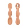 Training Spoon Feeding Tableware Baby Spoon Fork Set Food Grade Silicone Sticky Spoon Children Cutl 9