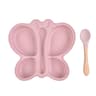 Baby Silicone Suction Cup Bowl Cute Bear Design Macaron Color 100 Food Grade Silicone BPA Free Doub 14