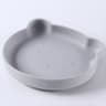 Silicone Tableware Set Cartoon Baby Dinner Plate Fork Spoon Set Baby Silicone Bowl Auxiliary Food B