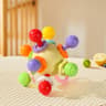 Developmental Learning Teether Toys Montessori Baby Sensory Teething Toys Chewable Rattles Boys  Gi 9
