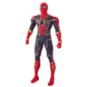 Marvel Anime Figures For Kids Spiderman Hulk Iron Man Glow Doll Christmas Gift Toy 2