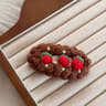 Cute Hairpin Cartoon Fruit Handmade Wool Crocheted Sweet Style Autumn And Winter BB Clip Bangs Clip 10