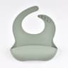Adjustable Baby Silicone Tray Bib Waterproof Soft Feeding Bib For Newborns 4