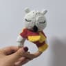 Long Ear Bunny Baby Rattler Safety Wooden Teether Mobile Crib Bell Teething Toy 20