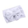 Handmade Elastic Hair Bands Solid Velvet Baby Bow Winter Headband For Newborn Boys Girls Boutique V 24