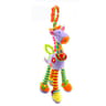 Infant Baby Development Handle Toys Soft Giraffe Handbells Rattles Plush With Teether Baby Toy For  8