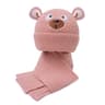 Cute And Versatile Childrens Autumn And Winter Bear Hat And Scarf Set Perfect For Boys And Girls 4