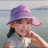 Outdoor Childrens Summer Sun Hat Hollow Brim Sun Protection Hat 4