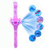 Projection Mickey Children Watch 3D Cartoon Stitch Kids Digital Clock 7