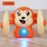Infant Moving Flipping Dancing Toys Musical Monkey With Light Baby Crawling Interactive Tummy Time  9