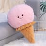 Kawaii Ice Cream Plush Toy Cute Stuffed Food Pillow Cushion Kids Birthday Room Decor Gift 3