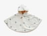 Baby Girl Winter Cloak Embroidered Newborn Coat Coral Velvet Hooded Blanket 4