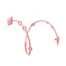 Adjustable Silicone Antilost Chain Strap Bear Shape Pacifier Holder Baby Teether Toys Leashes 8