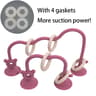 Bead Wrapped Baby Early Education Puzzle Game Toys Silicone Childrens Silicone Tabletop Toys 6