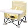 Baby Portable Foldable Dining Chair Child Comfortable Feeding Seat Beach Chair With Plate Seat Belt 7
