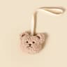 Baby Pacifier Holder Chains Cute Teddy Embroidered Bear Face Moon Clip Newborn Accessories Toddler  4