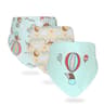 Triangle Cotton Baby Bibs Cartoon Print Feeding Apron Saliva Towel Baby Boys Girls Cotton Bandana B 7
