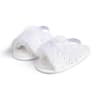 Soft Cotton Meckior Baby Sandals For Boys Girls Fluffy AntiSlip Shoes First Walkers Toddler Slipper 5