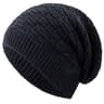 Long Size Knitted Cap New Unisex Winter Hat Solid Bonnet Cap For Men And Women Casual Beanies 9