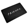 Classic Friends Welcome Door Mat Flannel Floor Rug Bathroom Kitchen Carpet Rubber Entrance Doormat