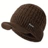 Stylish Soft Beanie Hat For Men Women New Style Unisex Winter Hat Outdoor Knitted Hat Plush Fleece  5