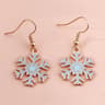 Merry Christmas Drop Earrings New Fashion Mix Styles Santa Deer Christmas Tree Dangle Earrings For  9