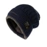 Knitted Hat Winter Cap Beanie Women Thick Bonnet Hats Skullies Winter Beanie Hat For Men 4