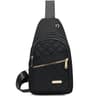 Travel Backpack For Men And Women Multi Color Slanted Fabric Neutral Style Nylon Material Bag 9