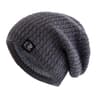 Fashion Slouchy Beanie Hat Warm Fleece Lined Ski Cap Men WomenMen Women Letter Label Ski Sports Cap 9