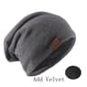 Spring Casual Soft Turban Hats Fashion Bonnet Hat For Men And Women Autumn Knitted Skullies Beanies 4