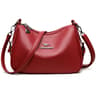 Large Capacity Tote Crossbody Bag For Women Simple Solid Color Shoulder Bag Fashion 5