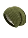 Pure Wool Knitted Womens Winter Hat Satin Lined Beanies Soft Warm Sleep Cover Elastic Fashion Slouc 5