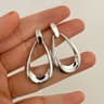 Fashion Geometric Earrings For Women Simple French Style Jewelry Luxurious Drop Earring Daily Vacat 1