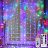 USB Powered LED Curtain String Lights With Remote Control Modes For Bedroom And Christmas Home Deco 10