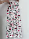 Sanrio Anime Womens Pajama Pants Hello Kitty Pajamas Pants Cartoon Fashion Home Sleepwear Trousers  9