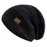 Warm Winter Beanie Cap For Men And Women Fur Lined Slouchy Hat 7