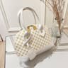 Ladies Korean Fashion Handbag Flower Material Shell Crossbody Bag Single Shoulder Crossbody Small B 4