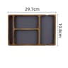 Wooden Storage Tray With Solid Wood Grid Wooden Office Desktop Storage Box For Earphones Glasses Mo 5