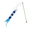 Funny Cat Stick New Elastic String With Feather Toy Imitated Furs Bug Suitable For Cats 0