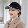 Breathable Outdoor Knit Baseball Cap For Women Fashionable Winter Woolen Hat For Cycling And Runnin 0