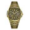 Mens Analog Wristwatch Vintage Quartz Watch Stainless Steel Strap 1