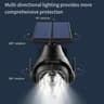 Solar Wall Light With Motion Sensor Fake Security Camera Modes IP65 Waterproof Outdoor Light For Ga 5
