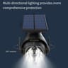 Solar Wall Light With Motion Sensor Fake Security Camera Modes IP65 Waterproof Outdoor Light For Ga 6