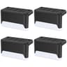 Super Bright LED Solar Step Lights Waterproof Outdoor Solar Lamps Warm White Solar Fence Wall Lamp  5